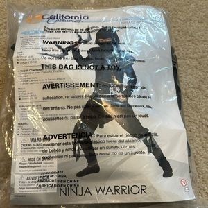 Ninja warrior costume